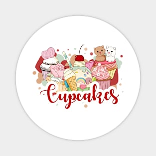 Sweet Cupcake Magnet